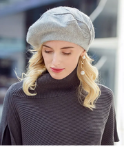 Béret Femme Chic 100% Cachemire | La Parisienne