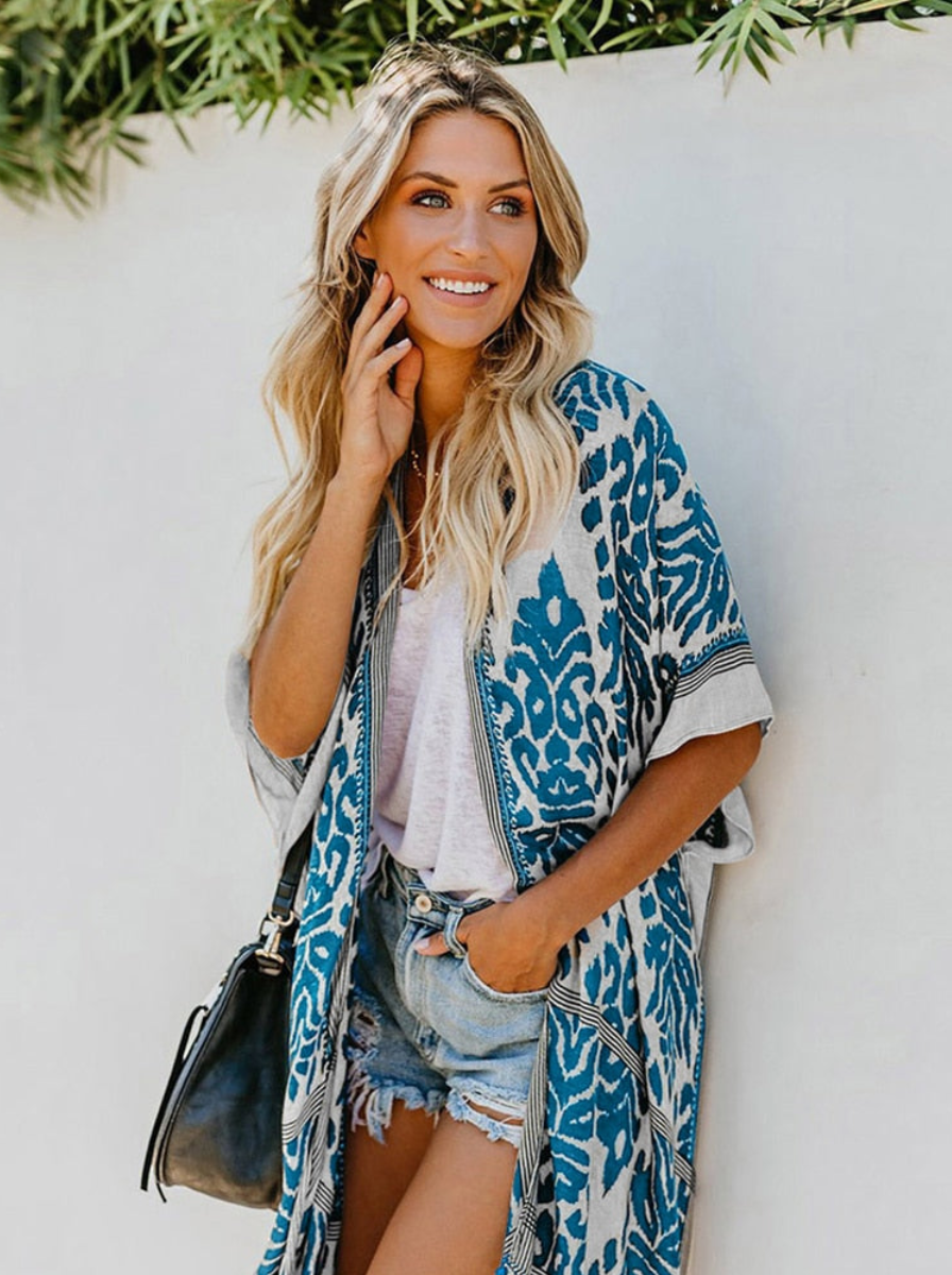 Kimono Plage Bohème | La Parisienne