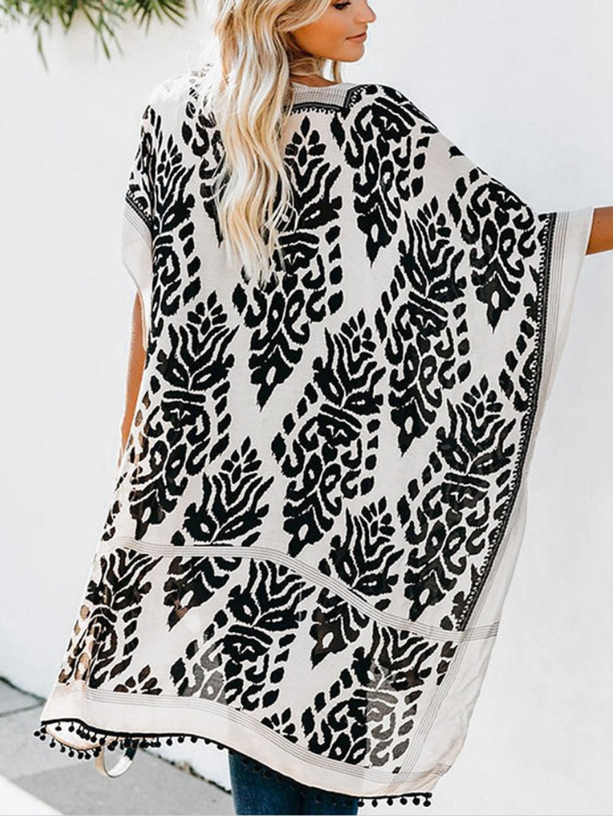 Kimono Plage Bohème | La Parisienne