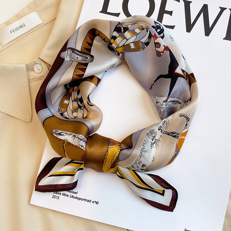 Chic 100% Silk Square for Women | The Parisian