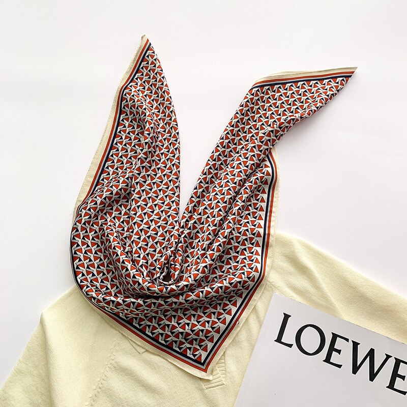 100% Silk Square Unique Woman | The Parisian
