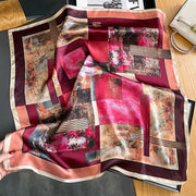 Chic 100% Silk Square for Women | La Parisienne