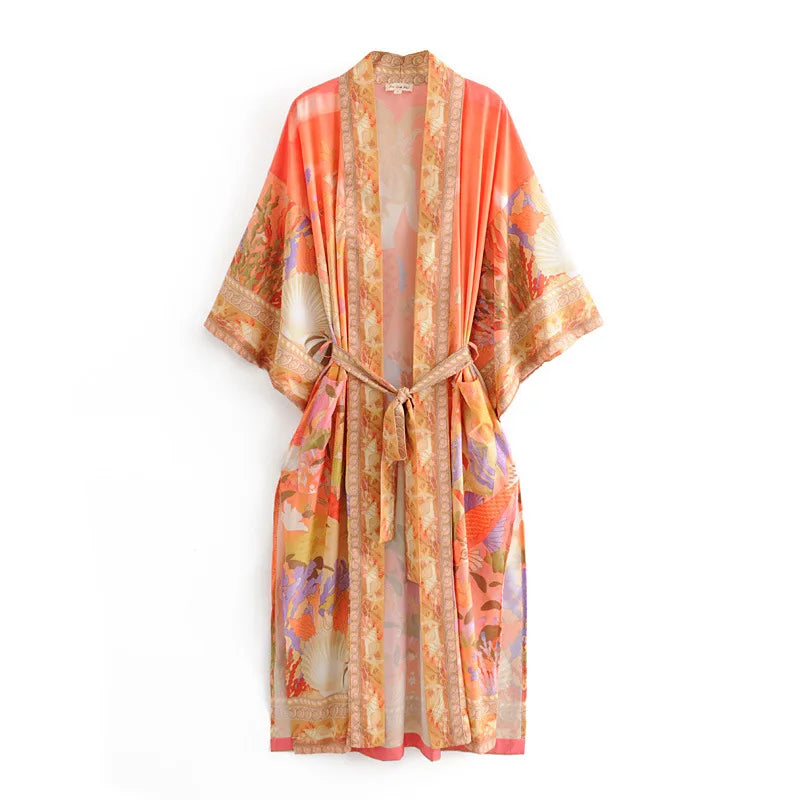 Kimono Bohème Plage | La Parisienne