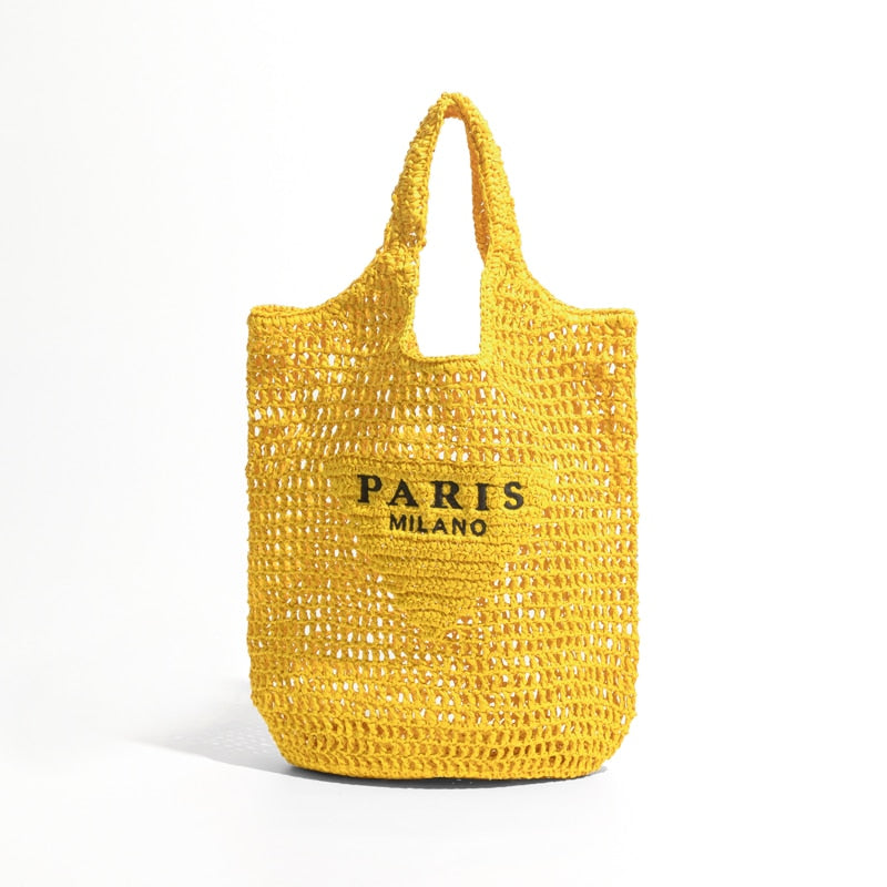 Sac Ă  Main de Plage en Paille | La Parisienne