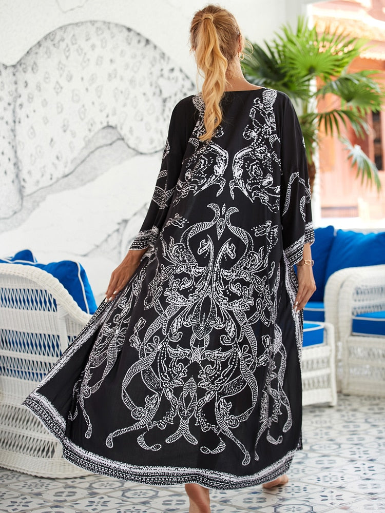 Kimono Bohème Chic Plage | La Parisienne