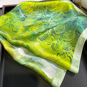 100% Artistic Silk Square | The Parisian