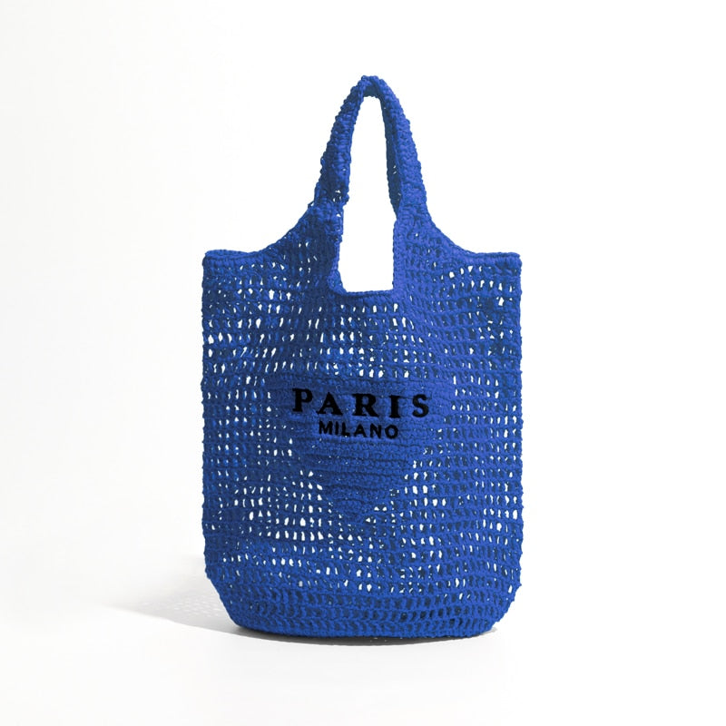 Sac à Main de Plage en Paille | La Parisienne