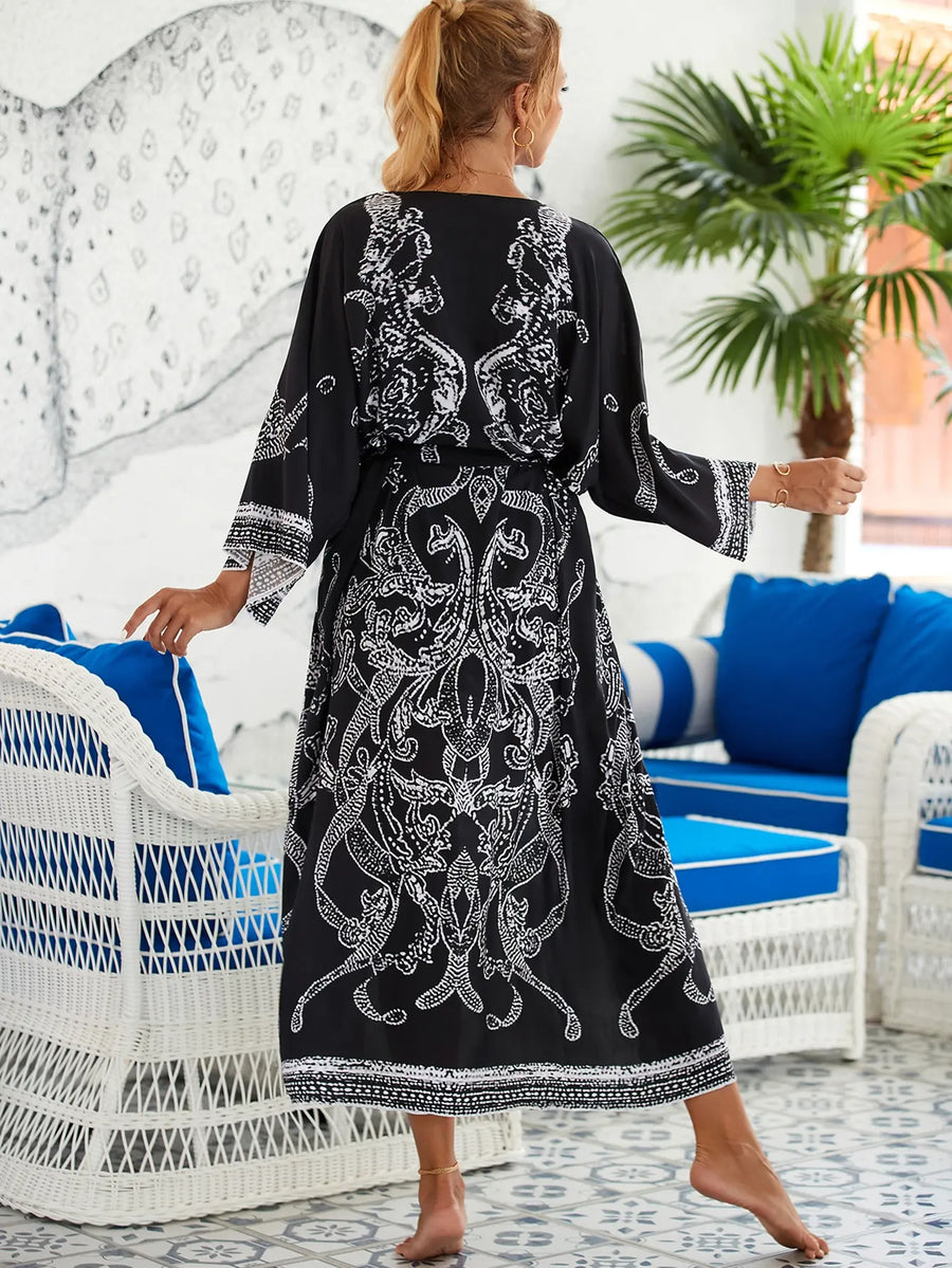 Kimono Bohème Plage | La Parisienne