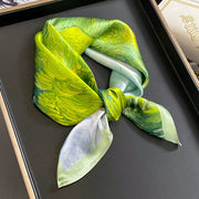100% Artistic Silk Square | The Parisian