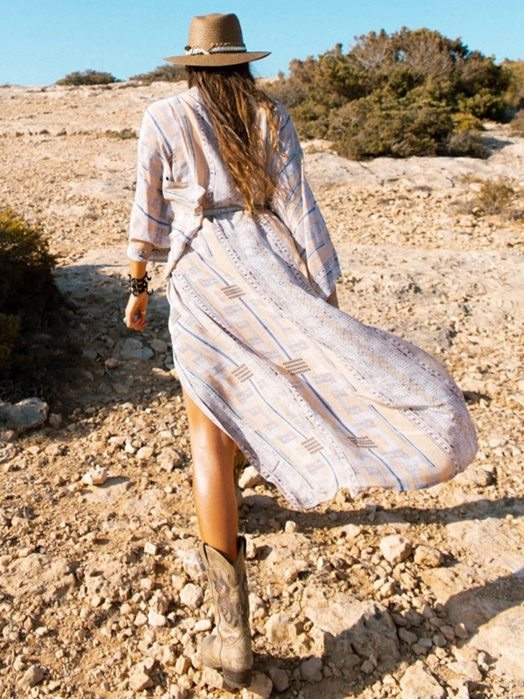 Kimono Bohème Plage | La Parisienne
