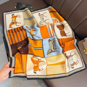 Chic 100% Silk Square for Women | La Parisienne