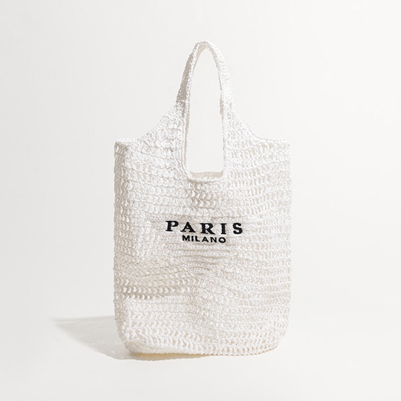 Sac Ă  Main de Plage en Paille | La Parisienne