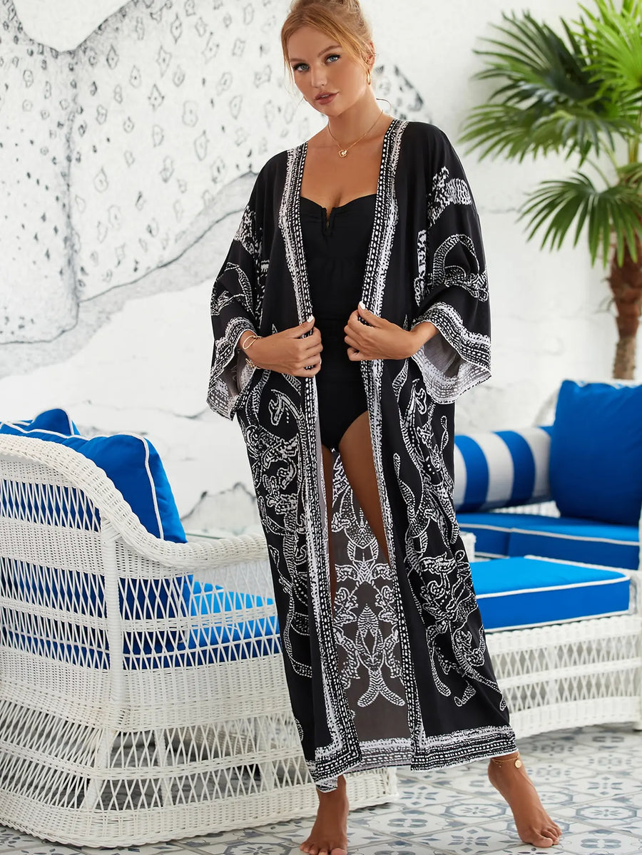 Kimono Bohème Plage | La Parisienne