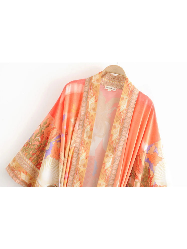 Kimono Bohème Plage | La Parisienne
