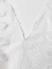 Robe Longue Élégante à Broderie | La Parisienne