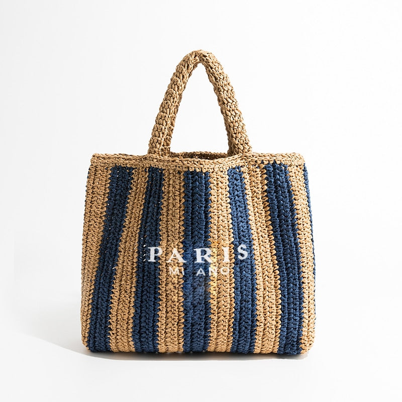 Sac à Main de Plage en Paille | La Parisienne