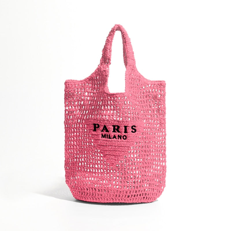 Sac Ă  Main de Plage en Paille | La Parisienne