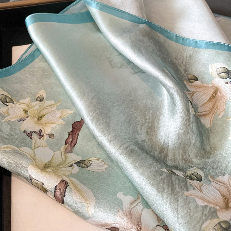 Chic 100% Silk Square for Women | The Parisian
