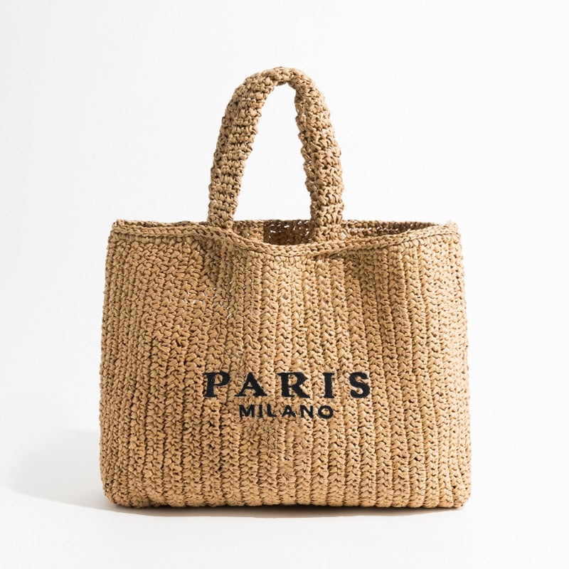 Sac à Main de Plage en Paille | La Parisienne