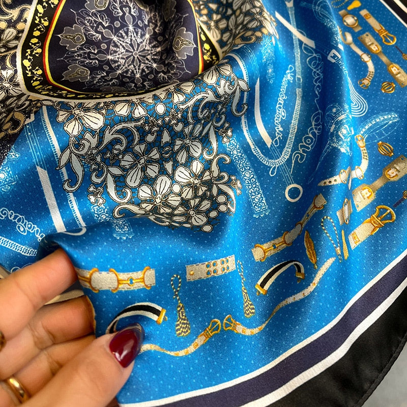100% Original Silk Square for Women | The Parisian