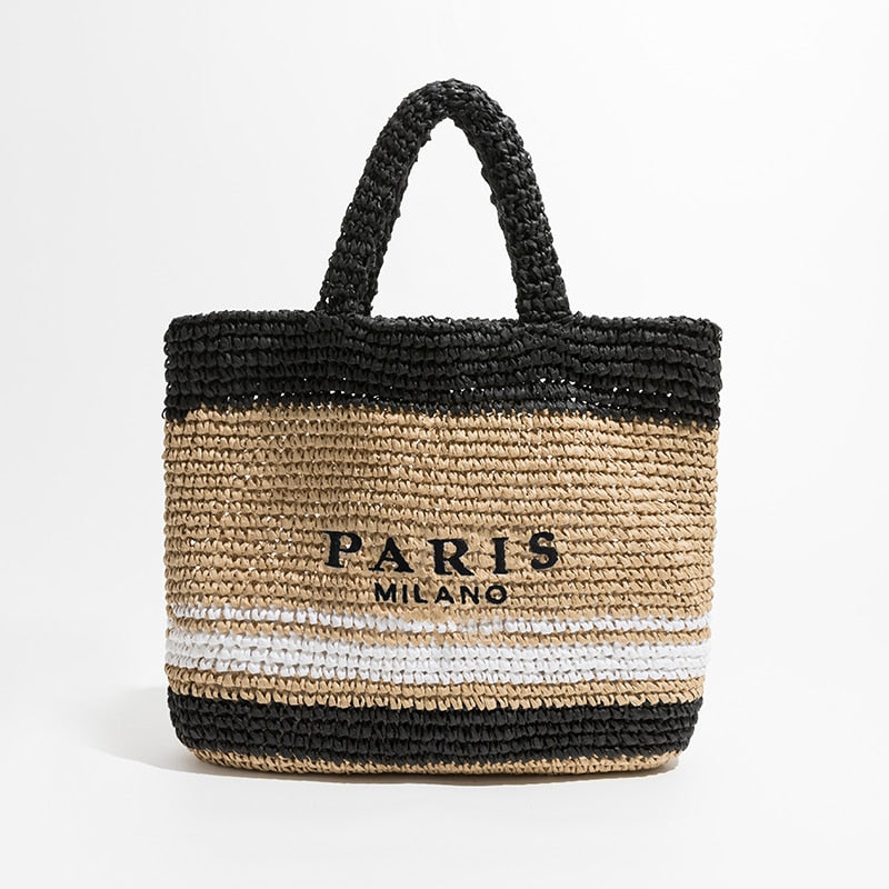 Sac Ă  Main de Plage en Paille | La Parisienne