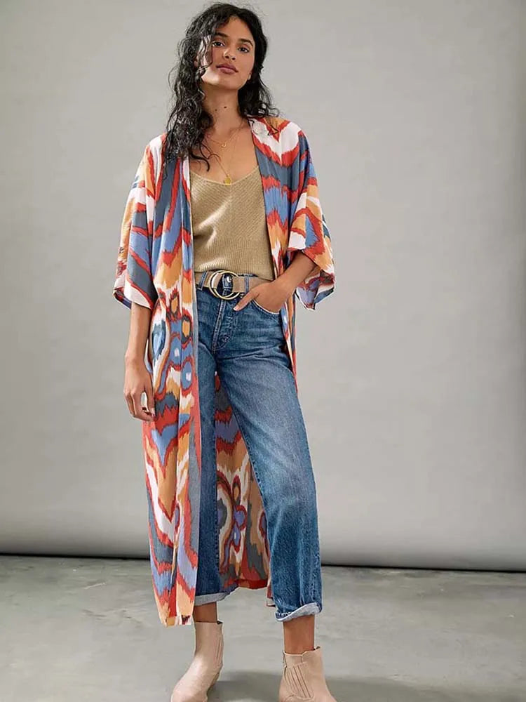 Chic Summer Kimono | La Parisienne