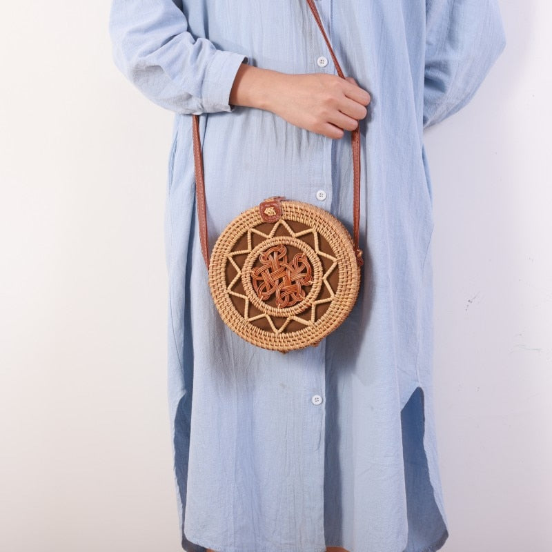 Sac à Main Tissé Rotin | La Parisienne