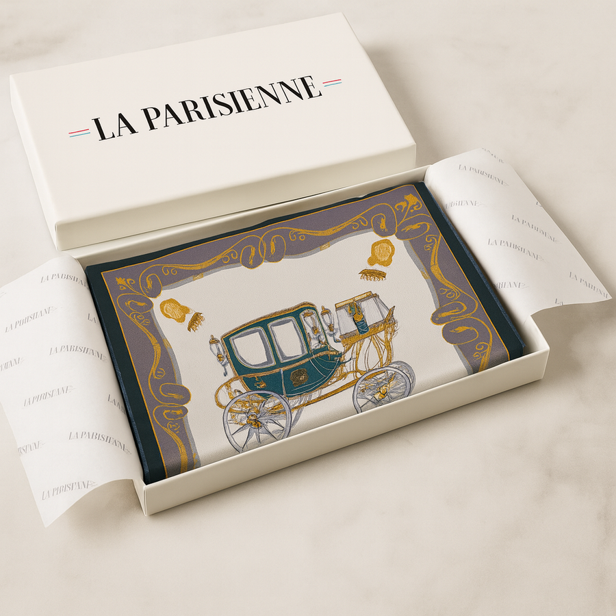 Carré 100% Soie Chic Foulard Femme | La Parisienne