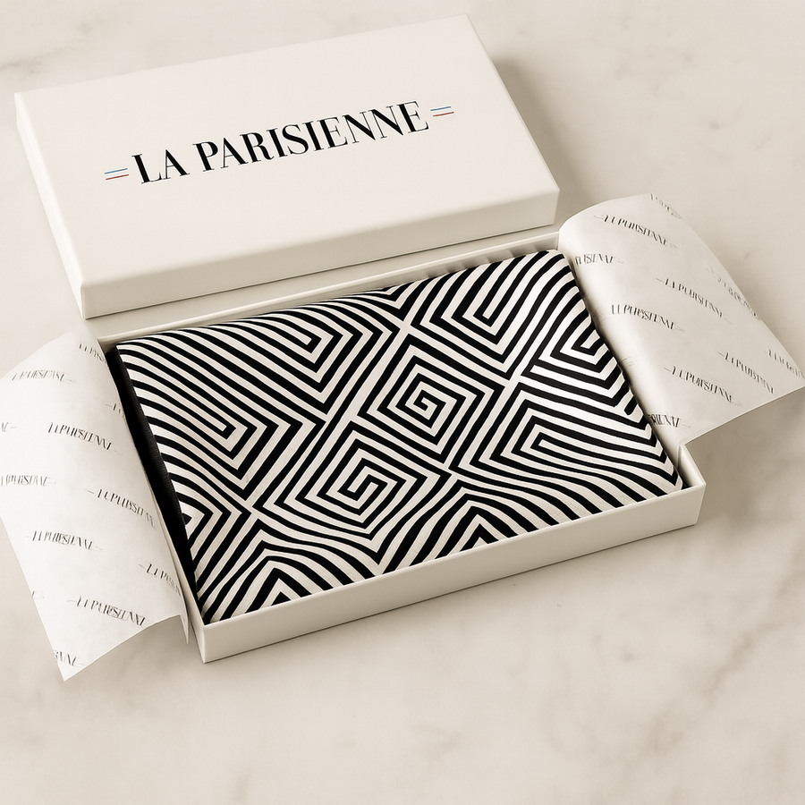 Carré 100% Soie Original Femme | La Parisienne