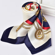 Foulard Carré en Soie Distingué | La Parisienne