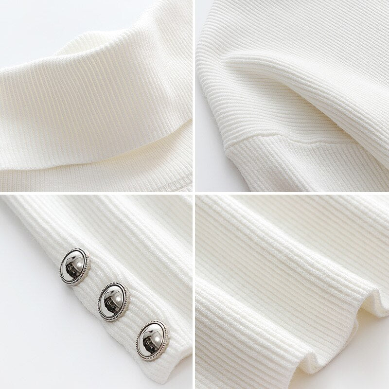 Women's Large Turtleneck Sweater | The Parisian