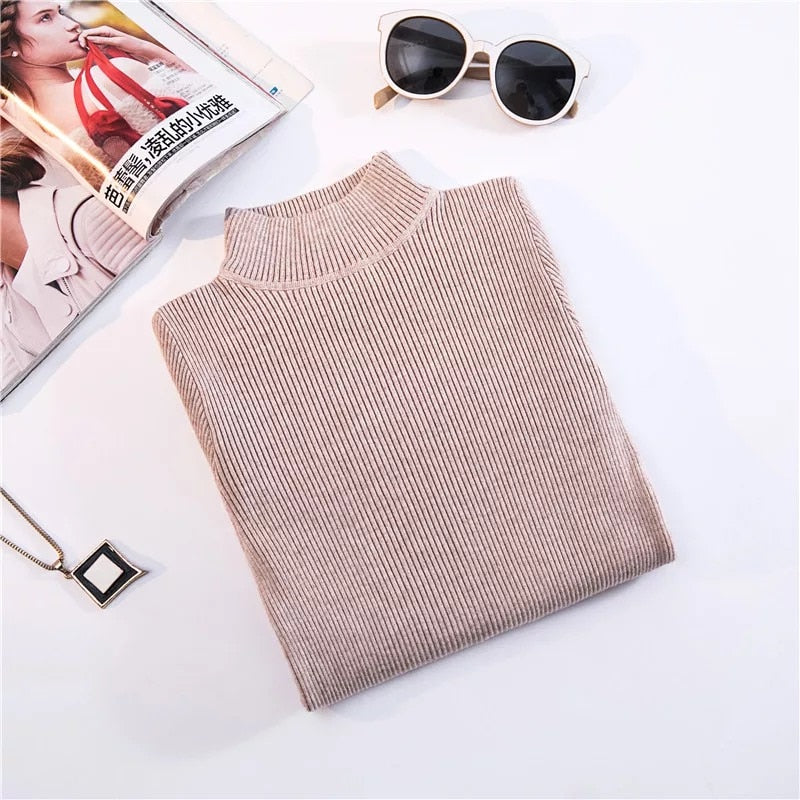 Women's Slim-Fit Reconstructed Cotton Sweater | La Parisienne