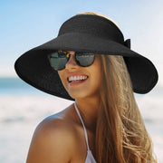 Chapeau de Paille Femme Style Visière | La Parisienne