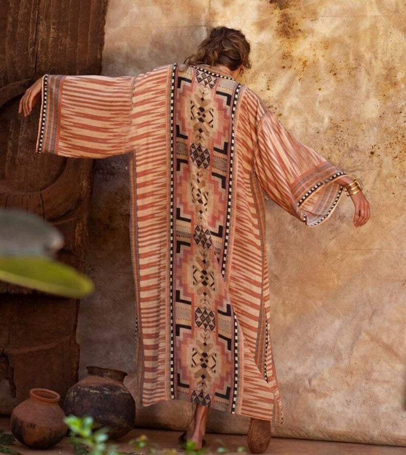 Kimono Style Japonais Plage | La Parisienne