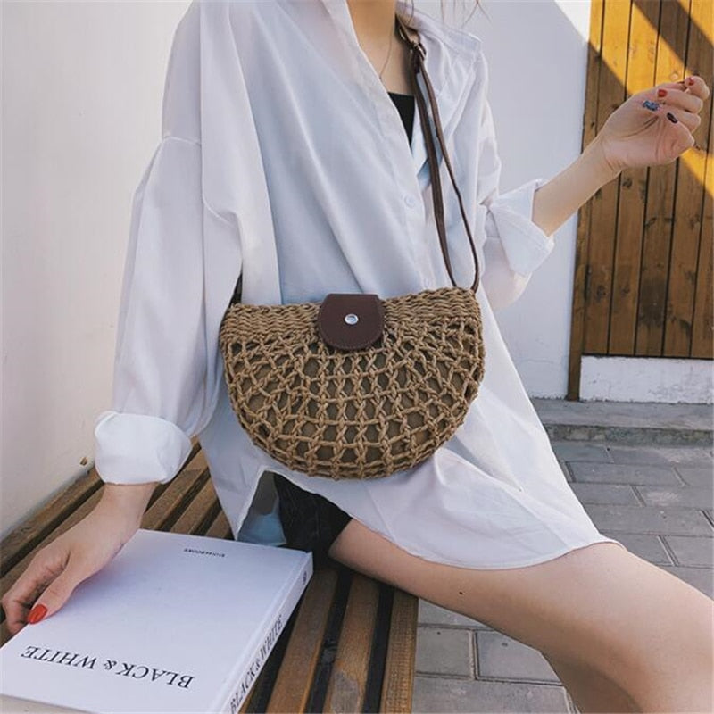 Sac à Main Plage en Paille | La Parisienne