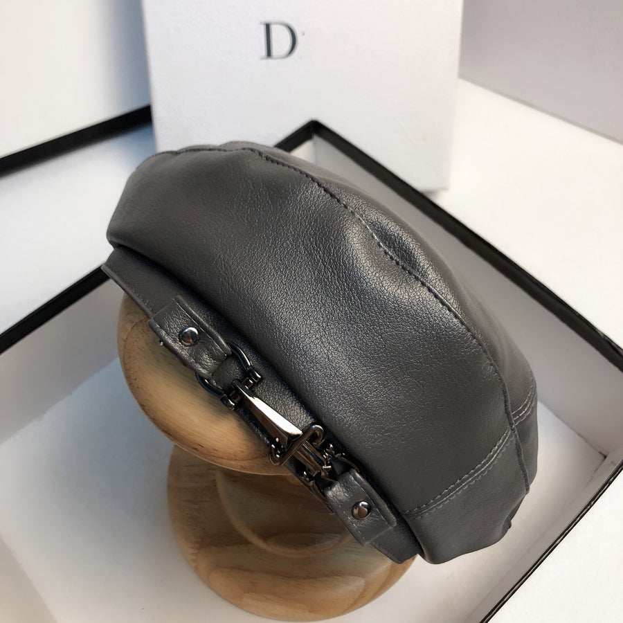 Berretto in pelle da donna | La Parigina