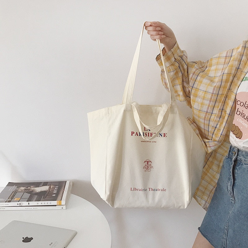 Tote Bag en Toile Femme | La Parisienne