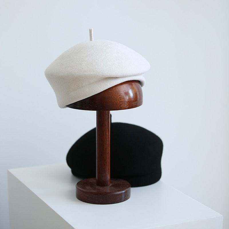 Béret Chic Femme 100% Laine Australienne | La Parisienne