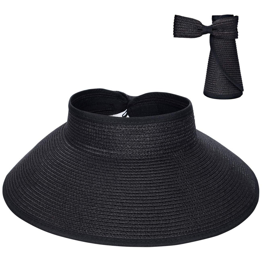 Chapeau de Paille Femme Style Visière | La Parisienne