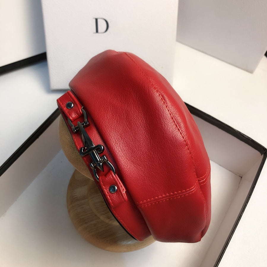 Berretto in pelle da donna | La Parigina