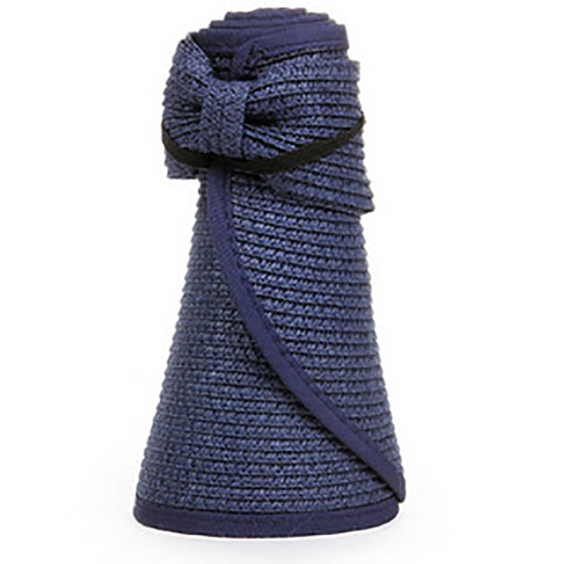 Chapeau de Paille Femme Style Visière | La Parisienne
