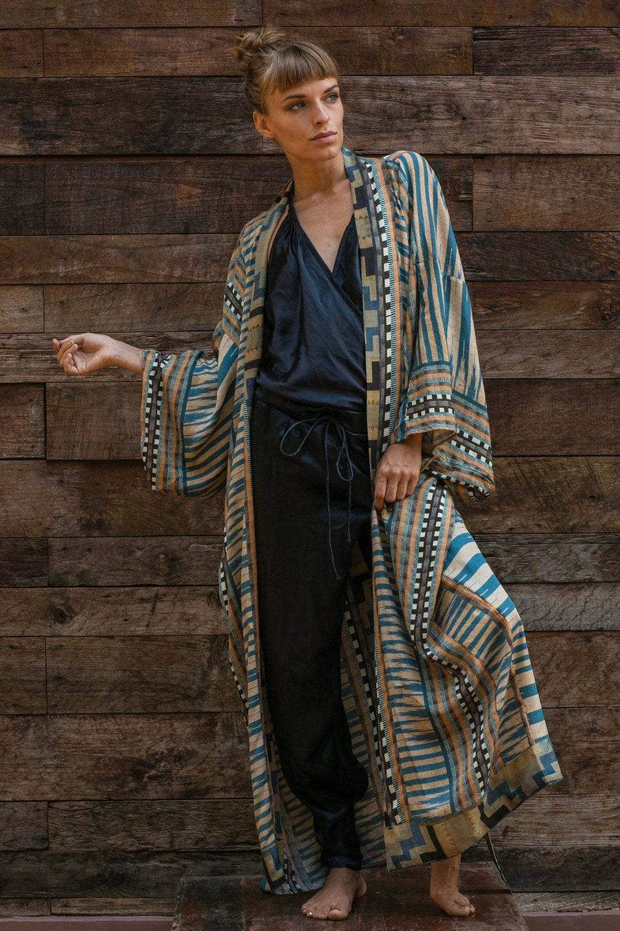 Kimono Style Japonais Plage | La Parisienne