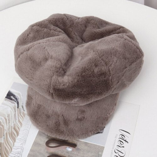 Béret Casquette Femme Coton Hiver | La Parisienne