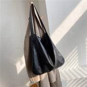 Women's Glamor Faux Leather Tote Bag | The Parisian