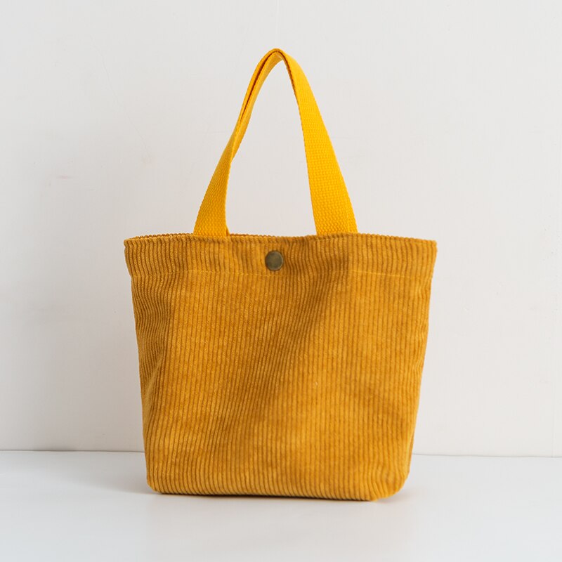 Women's Corduroy Tote Bag | The Parisian