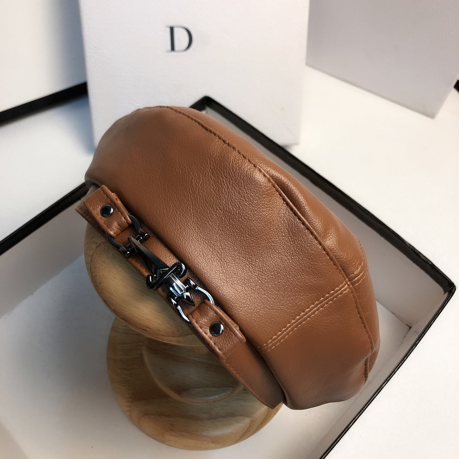 Berretto in pelle da donna | La Parigina