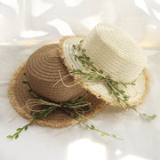 Chapeau de Paille Décoration Nature Femme | La Parisienne