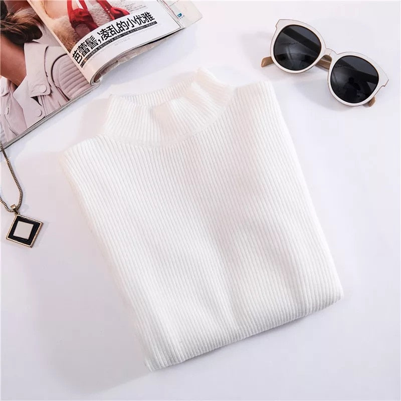 Women's Slim-Fit Reconstructed Cotton Sweater | La Parisienne