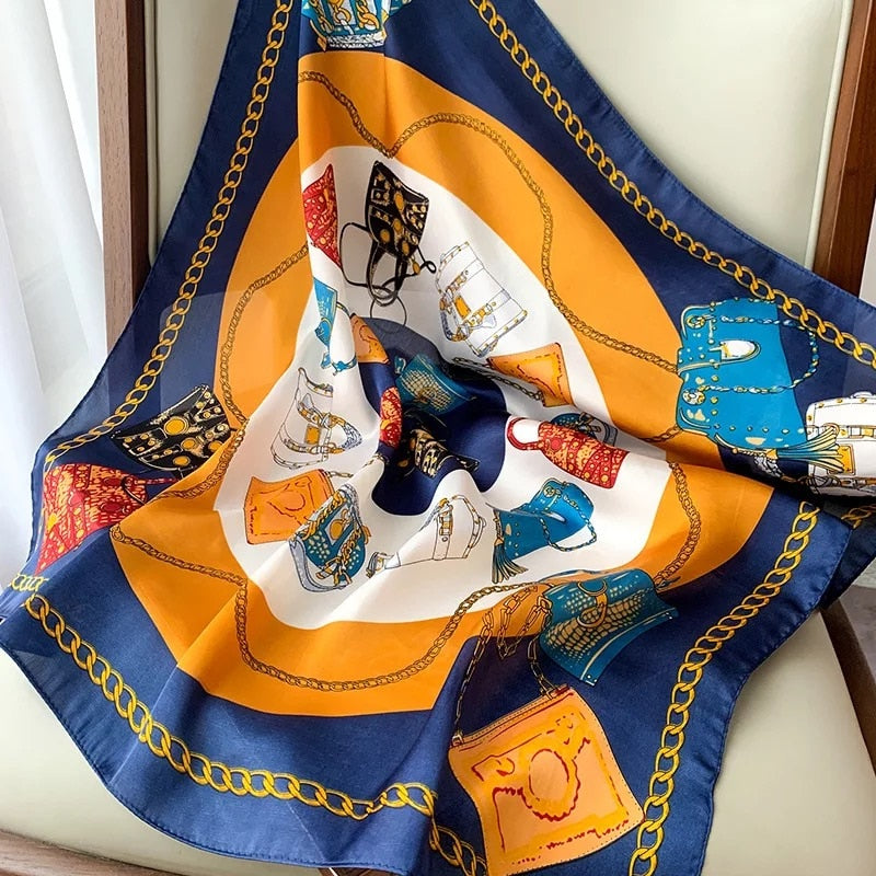 Foulard Chic Femme Carré | La Parisienne