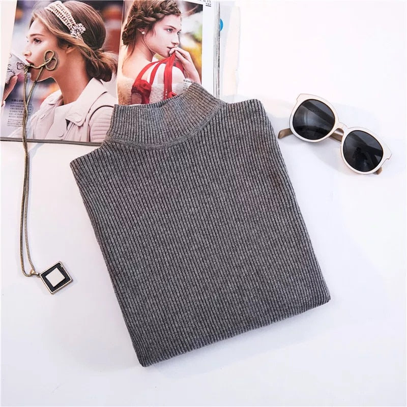 Women's Slim-Fit Reconstructed Cotton Sweater | La Parisienne